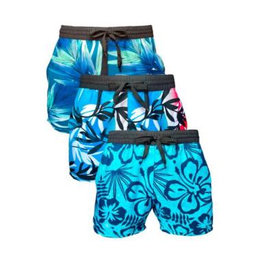 Imagem de Kit short mauricinho Tactel praia masculino - Profit 