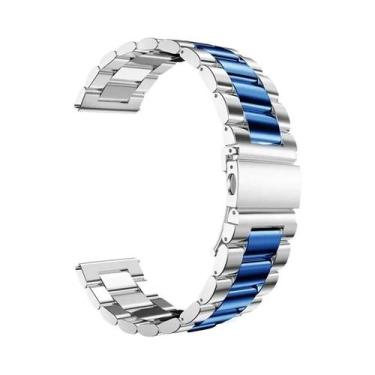 Imagem de Pulseira de Metal 20mm para Samsung Galaxy Watch 6/5/4 - Aço Inoxidáve