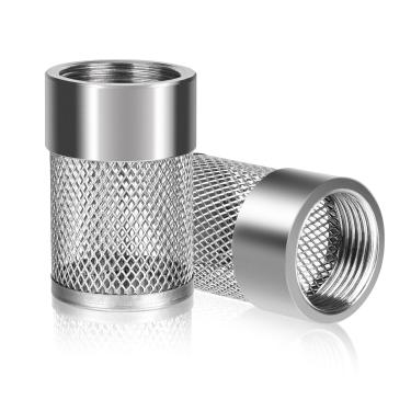 Imagem de Filtro de malha de filtro de sucção de entrada de 25 mm, adequado para bomba Livewell, filtro de água de arruelas de jardim, linha de sucção de mangueira de jardim pulverizador, encanamento industrial