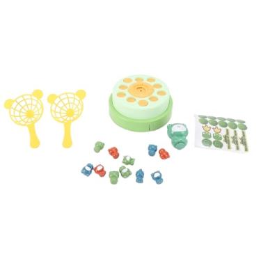 Imagem de RiToEasysports Sapo Saltar e Pegar Brinquedo, Música Eletrônica e Base Rotativa, Luzes LED, para Crianças 3-8, Solução Portátil de Jogo de Festas, Booster de Interação entre Pais e Filhos, Estímulo