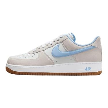 Imagem de Nike Tênis masculino Air Force 1 '07 LV8 (IB6388-002, pó fóton/branco/marrom médio/azul psíquico), Pó fóton/branco/marrom médio/azul psíquico, 46