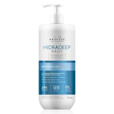 Imagem de Creme Hidratante Corpo e Rosto Profuse Hidradeep Intensive 400g