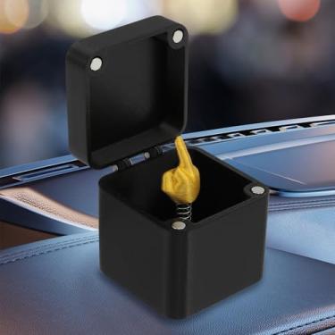 Imagem de KTZCTPCA Dedo médio em uma caixa, caixa de presente surpresa de dedo médio, caixa de presentes de pegadinha de dedo médio, presentes secretos de Papai Noel, presente pop up perfeito para adultos