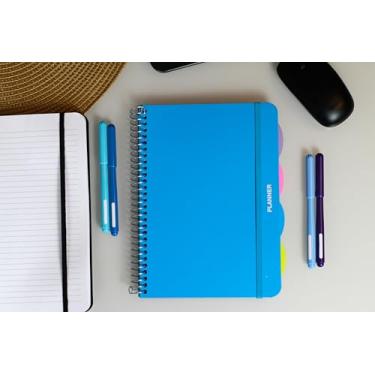 Imagem de Confetti - Agenda Planner Semanal Splash Azul