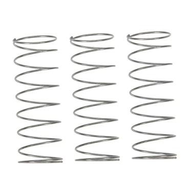 Imagem de Hemoton 3 molas de trompete duráveis de substituição de botão portátil para trompete acessórios convenientes resistentes para instrumentos de sopro