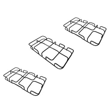 Imagem de Kit Grelha Trempe Para Fogão Brastemp 5 Bocas - Bfs5