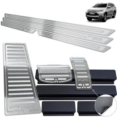 Imagem de Descanso Pedaleira Soleira Pajero Sport 2019 A 2021 Prata