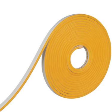 Imagem de Fita led neon flexivel 12w/m ambar ip65 externa rolo 5m galaxy