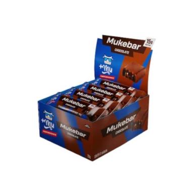 Imagem de Mukebar Barra de Proteína Sabor Chocolate CX/12 Un Mais Mu