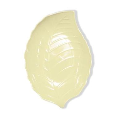 Imagem de Petisqueira Plástica com Formato de Folha Escolha a Cor - Pratika, Beg