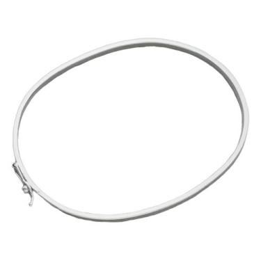 Imagem de Bracelete Feminino Fio Quadrado 2,4mm Prata 925 Italiana - Princesa da
