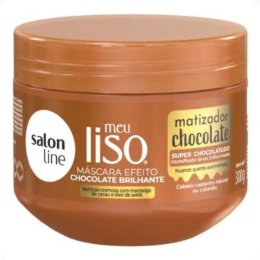 Imagem de Máscara Matizadora Salon Line Meu Liso Chocolate 300g