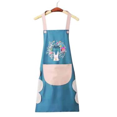 Imagem de Avental de cozinha impermeável com bolso e toalhas - Lightbek Official