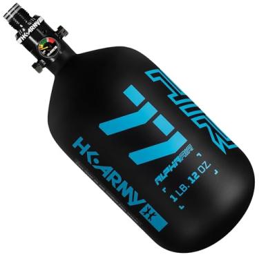 Imagem de HK Army Tanque de paintball HPA - Tanque de ar comprimido de fibra de carbono Alpha Air leve - 77ci/4500 psi Abyss