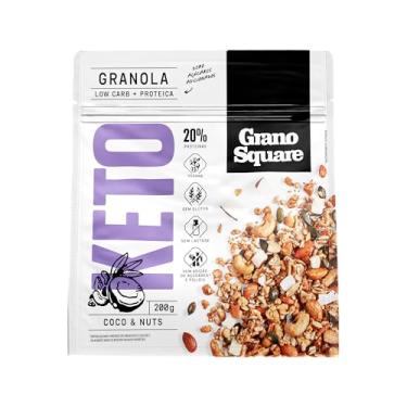 Imagem de Granola GranoSquare KETO Coco e Nuts 200g