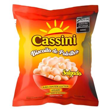 Imagem de Biscoito de Polvilho Cassini Salgado Assado 40g