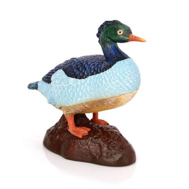 Imagem de Brinquedo infantil realista de PVC Wild Mallard Duck com figura de animal de fazenda