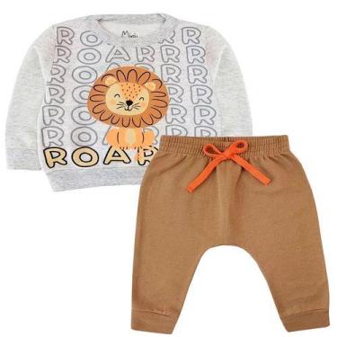 Imagem de Conjunto Moletom Bebê Menino. Ótima qualidade Inverno  tamanho P ao 3 