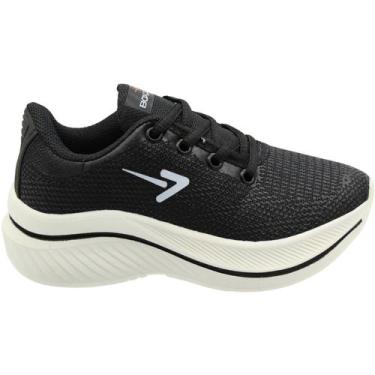 Imagem de Tênis Esportivo Box 200 Running Infantil Menino, Preto, 33