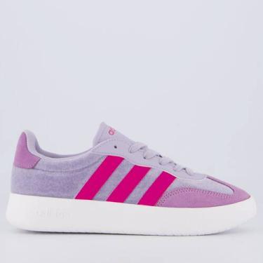 Imagem de Tênis Adidas Barreda Feminino Lilás e Rosa, 34