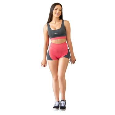 Imagem de Conjunto Fitness Feminino Top e Short Suplex Poliamida-Feminino