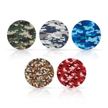 Imagem de XIHIRCD 25 Peças De Capas Sensor Para Libre 2/3, Adesivos À Prova D'Água, Com Padrão Camuflagem, Suor, Sobrepatch Compatível