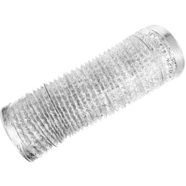 Imagem de Operitacx Mangueira de Ventilação de Secadora de Alumínio de 2 M, 180 Mm de Diâmetro, Mangueira de Ventilação de Exaustão de Secadora Flexível para Hvac