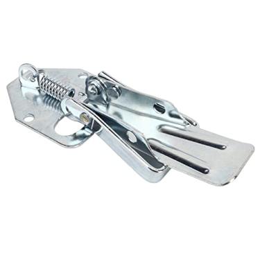 Imagem de Cryfokt A Porta do Elevador do Reboque Trava o Fechamento Galvanizado Forte Punho Porta Ferro para Rvs, Mecanismo Seguro Carregado Fechamento Mola