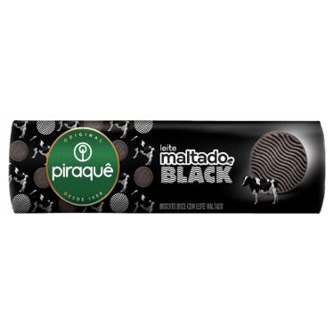 Imagem de Biscoito Leite Maltado Black Piraquê 132g