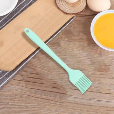 Imagem de Pincel de cozinha azul, pincel de silicone para cozinhar, churrasqueira, cozinha, assar, pincéis, pastelaria, bolos, sobremesas, pode ser lavado na lava-louças.