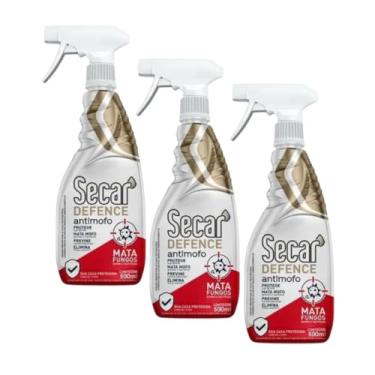 Imagem de Defence Spray Antimofo 500ml Aplicador 2 em 1 Com Jato Direto Espuma Paredes Lajes Armário Banheiro Tecidos Superfícies Diversas (3, Defence)