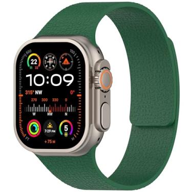 Imagem de Pulseira magnética para Apple Watch séries 11/10/9/8/7/6/5/4/3/SE/2nd/Ultra 2 de 44 mm, 40 mm, 46 mm, 45 mm, 42 mm, 49 mm, 38 mm, 49 mm, 38 mm, 44 mm, 40 mm, 46 mm, 46 mm, 4 mm