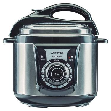 Imagem de Panela De Pressão 4 Litros Elétrica Com Painel Eletrônico Com Timer 3879 Agratto 110V