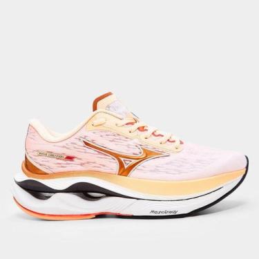 Imagem de Tênis Mizuno Wave Creation 26 Feminino, Rosa claro, 35