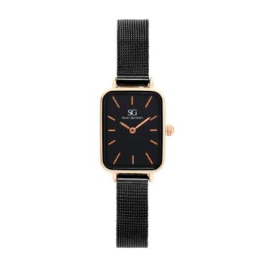 Imagem de Relógio feminino Quadrado Square Houston Rosé Gold-Saint Germain