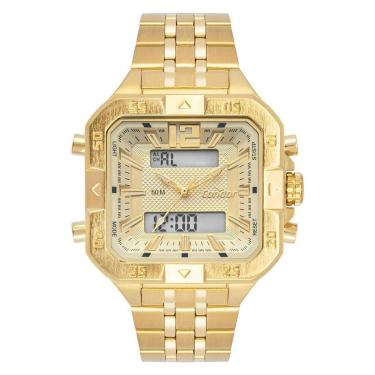 Imagem de Relógio Condor Masculino Digital Dourado - COBJK657AM/4X-Masculino