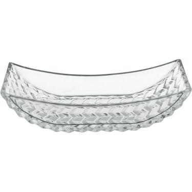 Imagem de Fruteira Centro Mesa Home&co Vidro 9x36x14cm Transparente