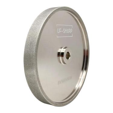 Imagem de Rebolo CBN UF-SHARP de 8 polegadas 180 Grit para moedor de bancada