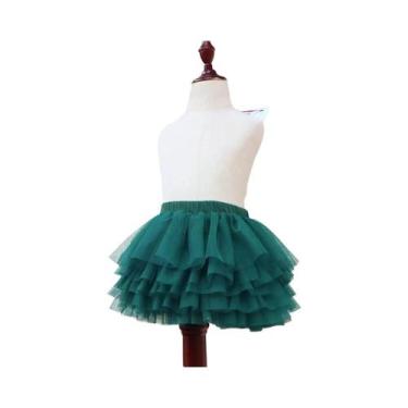 Imagem de Saia Tutu Preta para Meninas - Vestido de Baile de Princesa em Tule, 4