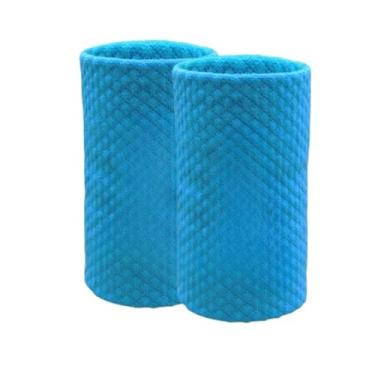 Imagem de Munhequeira Pulso com Tecnologia Absorvente para Esportes ao Ar Livre - Proteção para Beach Tennis, Tênis e Academia(Azul)