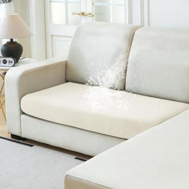Imagem de Capa de mobília Capa de almofada de sofá impermeável NAISI Velvet Ivor