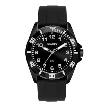 Imagem de Mondaine Relógio Masculino Preto Silicone Redondo index