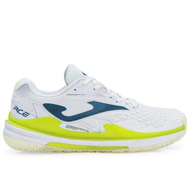 Imagem de Tênis Joma Ace - All Court - Branco Azul e Amarelo, 41