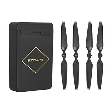 Imagem de Caixa de armazenamento de hélice profissional para 3, acessórios de drone à prova de poeira, prata