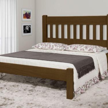 Imagem de Cama Queen Size Imperial de Madeira Tauari Castanho