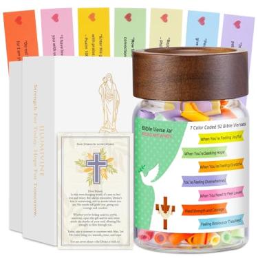 Imagem de Frasco de versículo bíblico enrolado à mão, presentes para mulheres católicas, leia-me quando versículo da Bíblia, presentes para mulheres cristãs, oração de incentivo diário religioso, presente