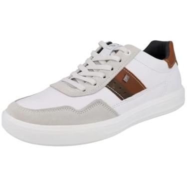 Imagem de Sapatenis Masculino Couro Leve Conforto Fácil Calce Pegada