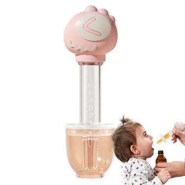 Imagem de Shakven Dispensador de remédios para crianças, seringa de bebê para remédios,Chupeta de bebê seringa de silicone para criança | Chupeta de remédios anti-asfixia, conta-gotas de remédios infantis para