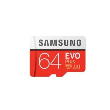 Imagem de Cartão de memória Samsung EVO Plus 64GB 100/MB/s Micro SDXC com adaptador
