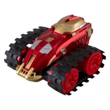Imagem de Carrinho de Controle Remoto Avengers Autotech Iron Man 7 Funções Candide 9213